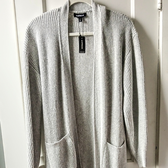 Express Duster Length Cardigan, XS - Picture 3 of 11